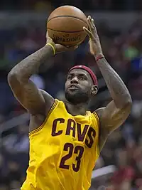 Image 163LeBron James, a sports icon of the decade, is the only NBA player to have won four championships with three separate franchises. (from 2010s)