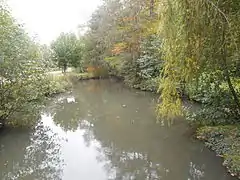 Bourillon river at Marcilly-en-Villette