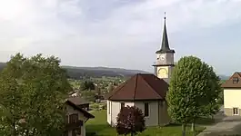Le Brassus village church
