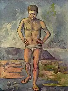 Paul Cézanne, Bather, 1885–1887, Museum of Modern Art