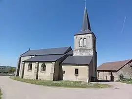 The church in Le Quartier