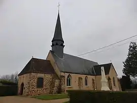 The church in Fontaine-Simon