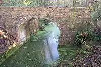 Canal alongside the glazing mill