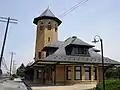 Reading Railroad Station, Lebanon, Pennsylvania (1900)