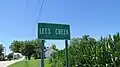 Lees Creek community sign
