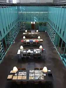 Library of the department of Architecture and Urbanism