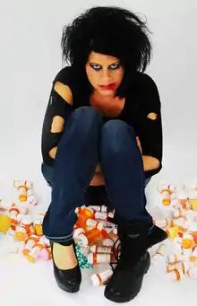 Lega-C in January 2012 publicity photo for her album Off My Medication.