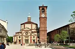 Basilica and square of San Magno