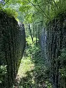 Remains of Upper Canal Lock 24 (2020)