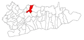 Location in Călărași County