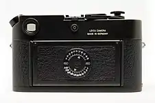 Leica M6 TTL back