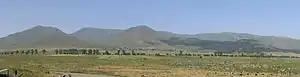 Lejan as seen from the medieval fortress at Lori Berd