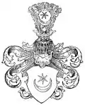 Leliwa in the armorial of Wijuk Kojałowicz, reprinted in 1905