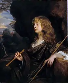 Sir Peter Lely: A Boy as a Shepherd