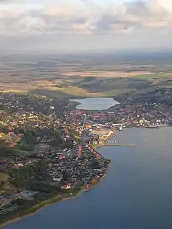 Aerial view of Lemvig