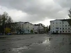 Lenina Street in Safonovo