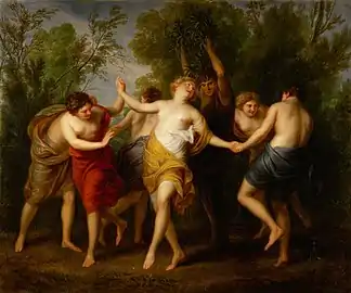 Dance of the Maenads by Andries Cornelis Lens