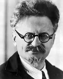 Photograph portrait of Leon Trotsky