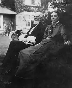 Lord Courtney and his wife Catherine in 1916
