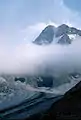 North face, from the Pilatte hut