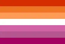 Lesbian(2018; seven stripes)