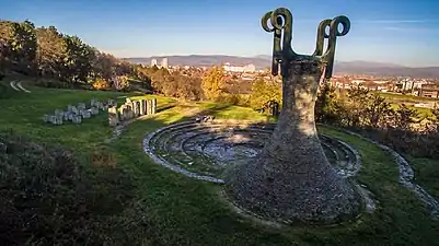 Leskovac Memorial Park by Bogdan Bogdanović, 1971