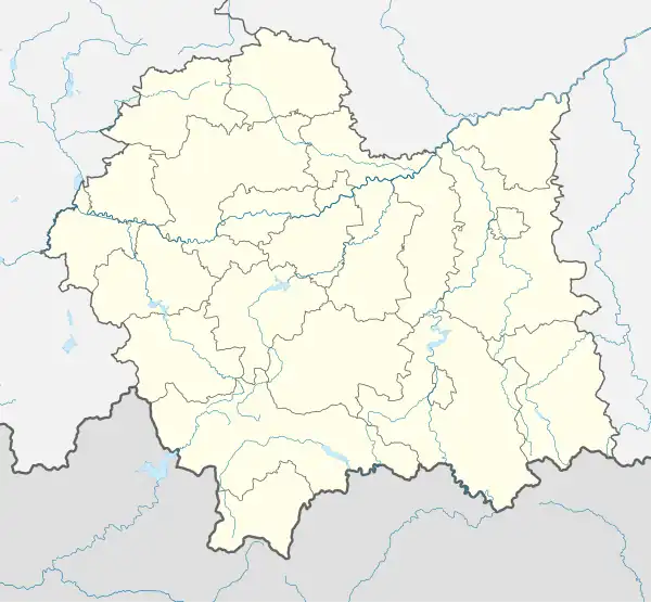 EPKK is located in Lesser Poland Voivodeship