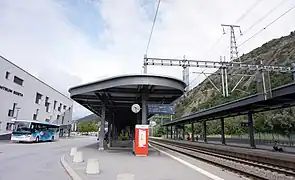 platforms, underpass and railway station square (2015)