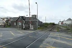 Level crossing at Oranmore