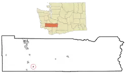 Location of Toledo, Washington