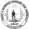 Official seal of Lexington, Massachusetts