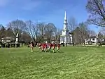 The Battle Green on Patriots' Day weekend 2018