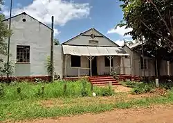 Abandoned hotel in Leydsdorp