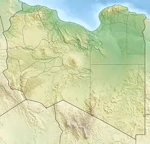 Mount Arkanu is located in Libya