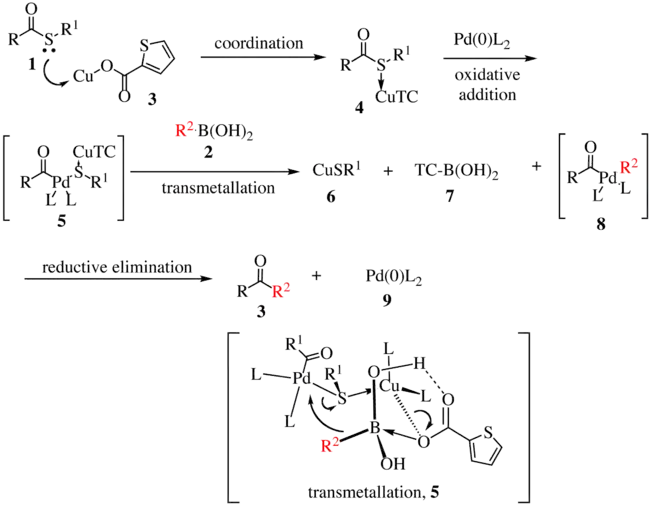 The Liebeskind–Srogl coupling mechanism