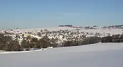 Großolbersdorf in winter
