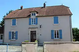 The town hall in Lieucourt