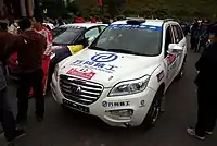 Lifan X60 rally car front