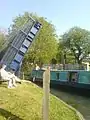 Lift Bridge near Aldermaston Lock.