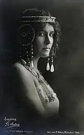 Lili Marberg as Salome, c. 1905