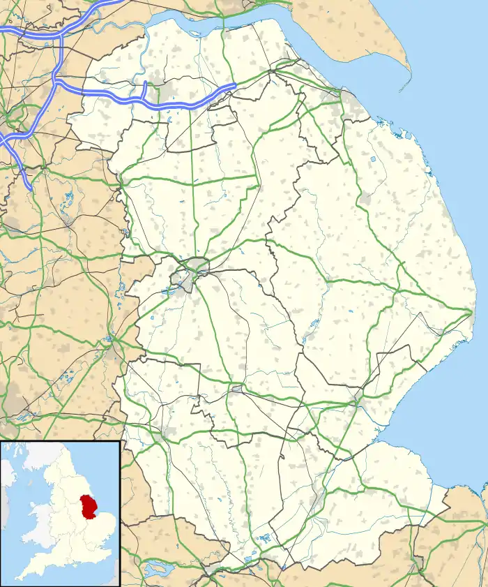 RAF Hibaldstow is located in Lincolnshire