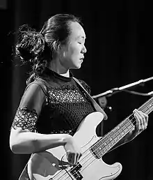 Linda Oh performing in Oslo in 2019