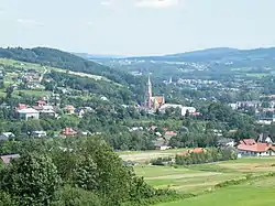 Town skyline