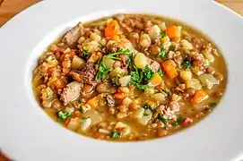 Lentil soup