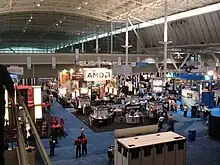 The Linuxworld trade show at the Boston Convention and Exhibition Center
