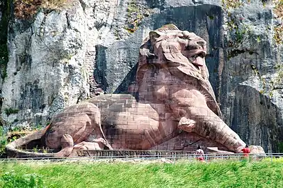 Bartholdi's Lion of Belfort