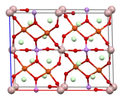 Unit cell of liroconite