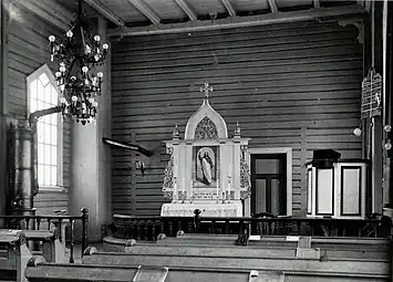 Interior view from 1903-1953