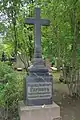 Garshin's grave in Saint Petersburg