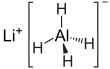 Wireframe model of lithium aluminium hydride
